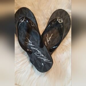 Brand new Michael Kors flip flops